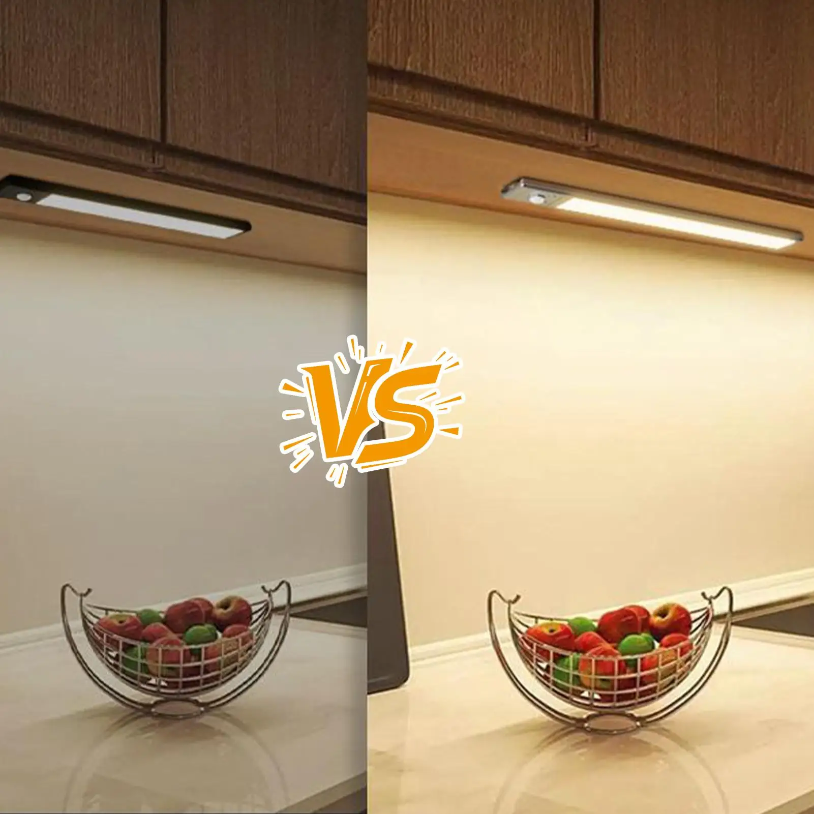 

Sensor Lights Indoor 3 Color Temperature Touch Control Lighting Closet Lights Motion Sensored For Family Friend Elderly Kids