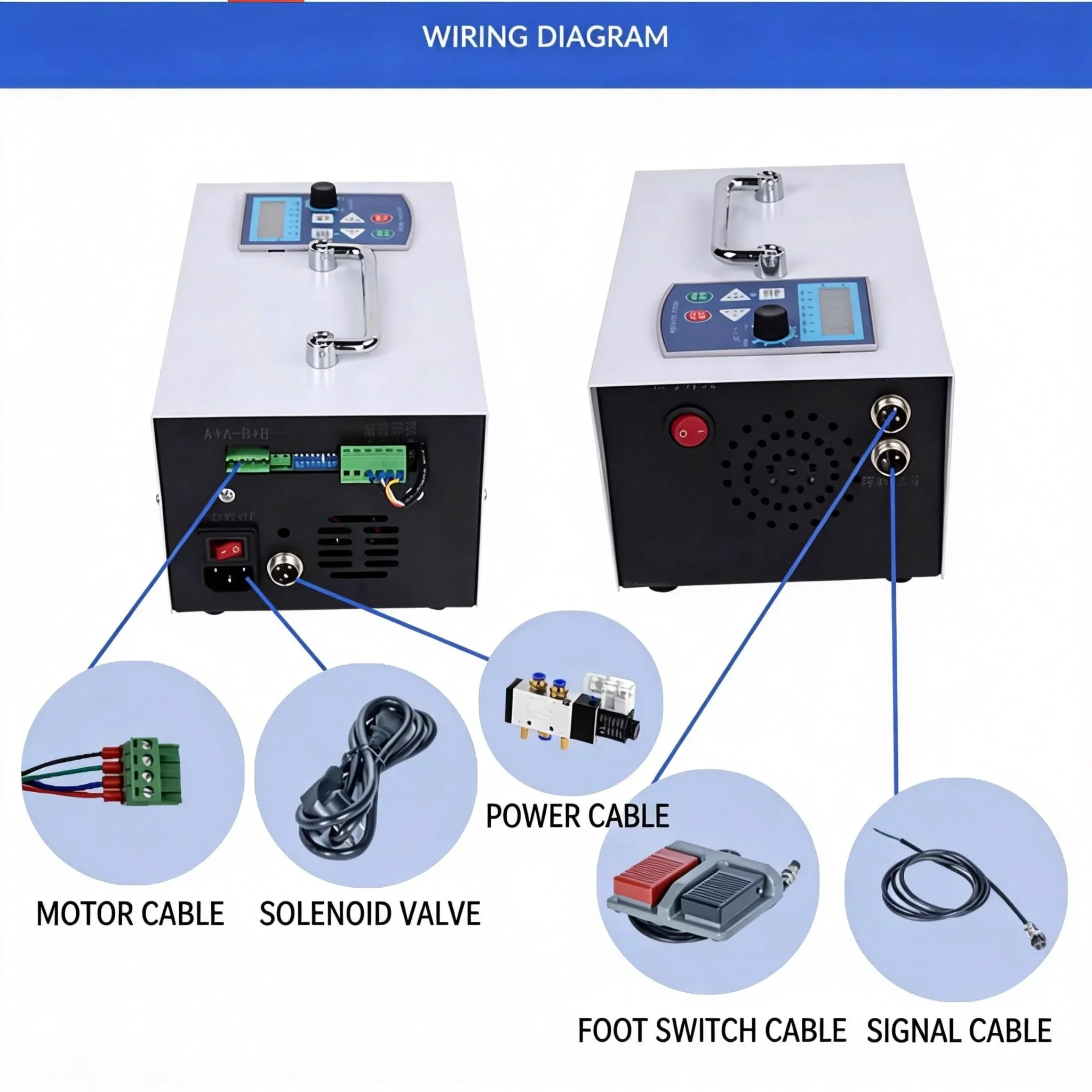 Roller Rotary Table for Round Tube Sealing Welding Tooling Handheld Laser Welding Cylindrical Marking with Vision