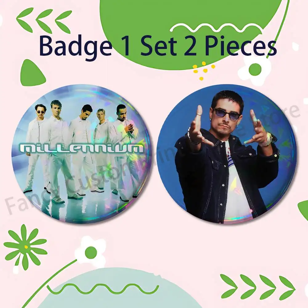 B-Backstreet B-Boys BSB 32mm 58mm 75mm 44mm 25mm Anime-Abzeichen Broschen DIY-Pins Dekorationen Geburtstagsgeschenke