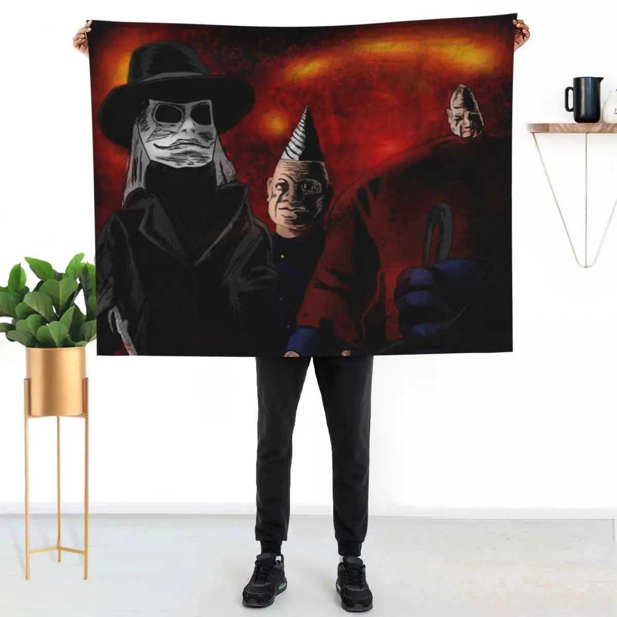 The Puppets Throw Blanket cosplay anime Sleeping Bag Tourist Bed linens Moving Sofa Quilt Blankets
