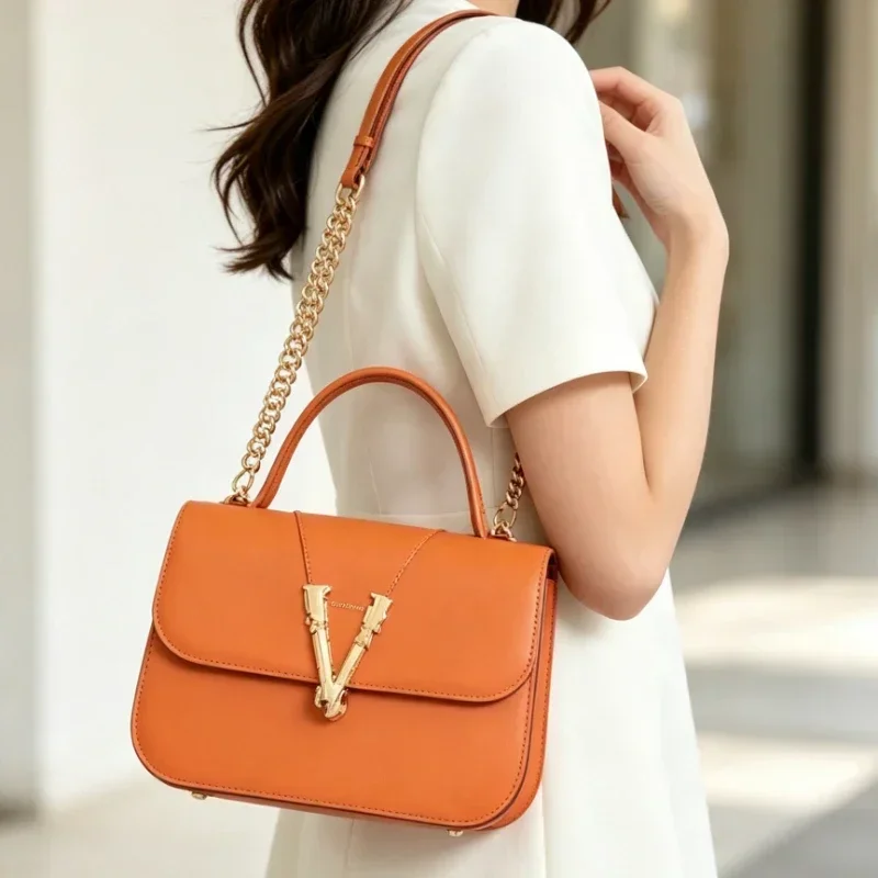 

Popular Women's Shoulder Bag Messenger Bag Tote Bags, Genuine Leather Crossbody Bag by Famous Designer Luxury