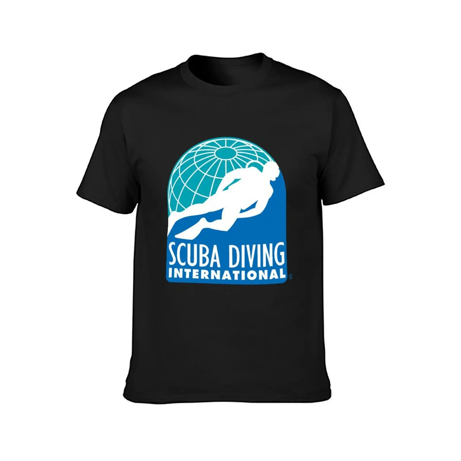 Scuba Diving International (SDI)-Official Logo T-Shirt vintage clothes tees tops hippie clothes t shirts for men cotton