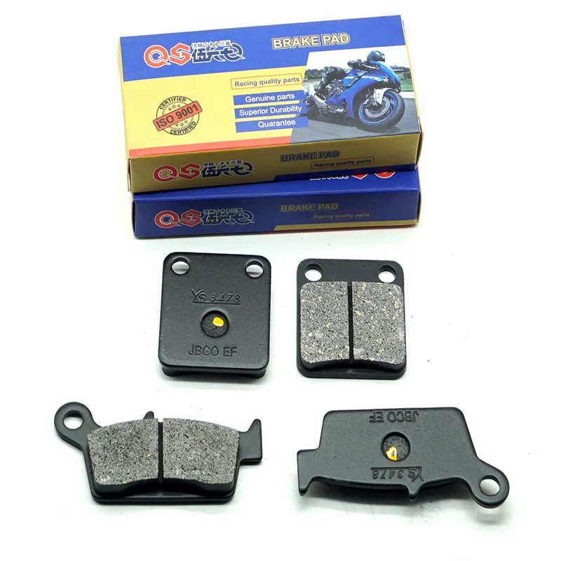 Pastilhas de freio dianteiro traseiro da motocicleta para honda crm50 crm80 1993-1997 cr80r 1992-2000 crm 50 80 cr