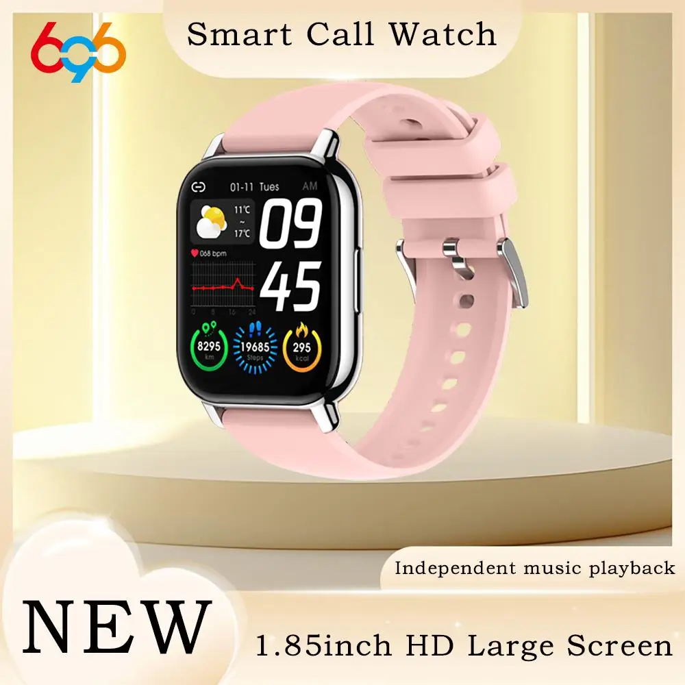 

New Clock Color Screen Blue Tooth Call Men Women Smart Watches Health Sleep Monitor Sports Smartwatch Music Playing Waterproof