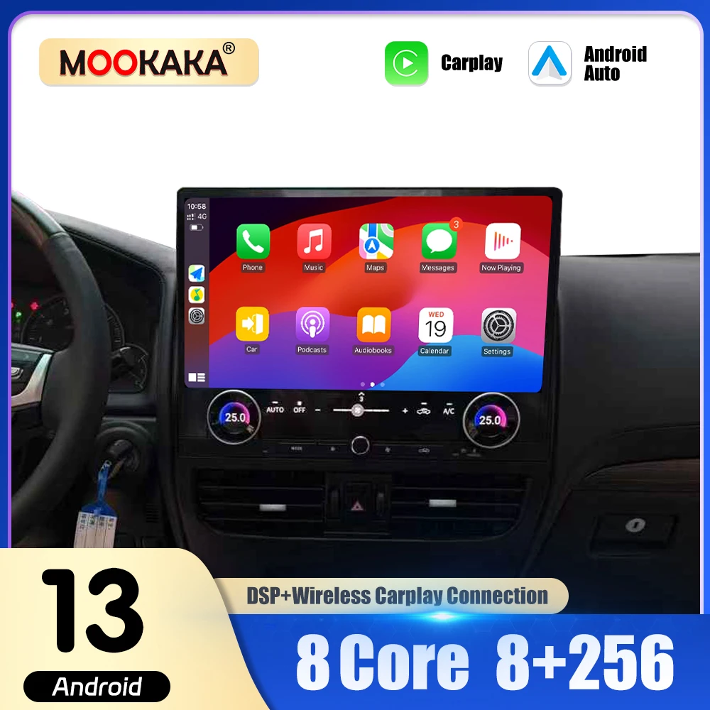 

Andriod 13 Carplay Navigation For Toyota Land Cruiser Prado 120 2002 - 2009 Car Radio 16.8" Touch Screen Multimedia Head Unit