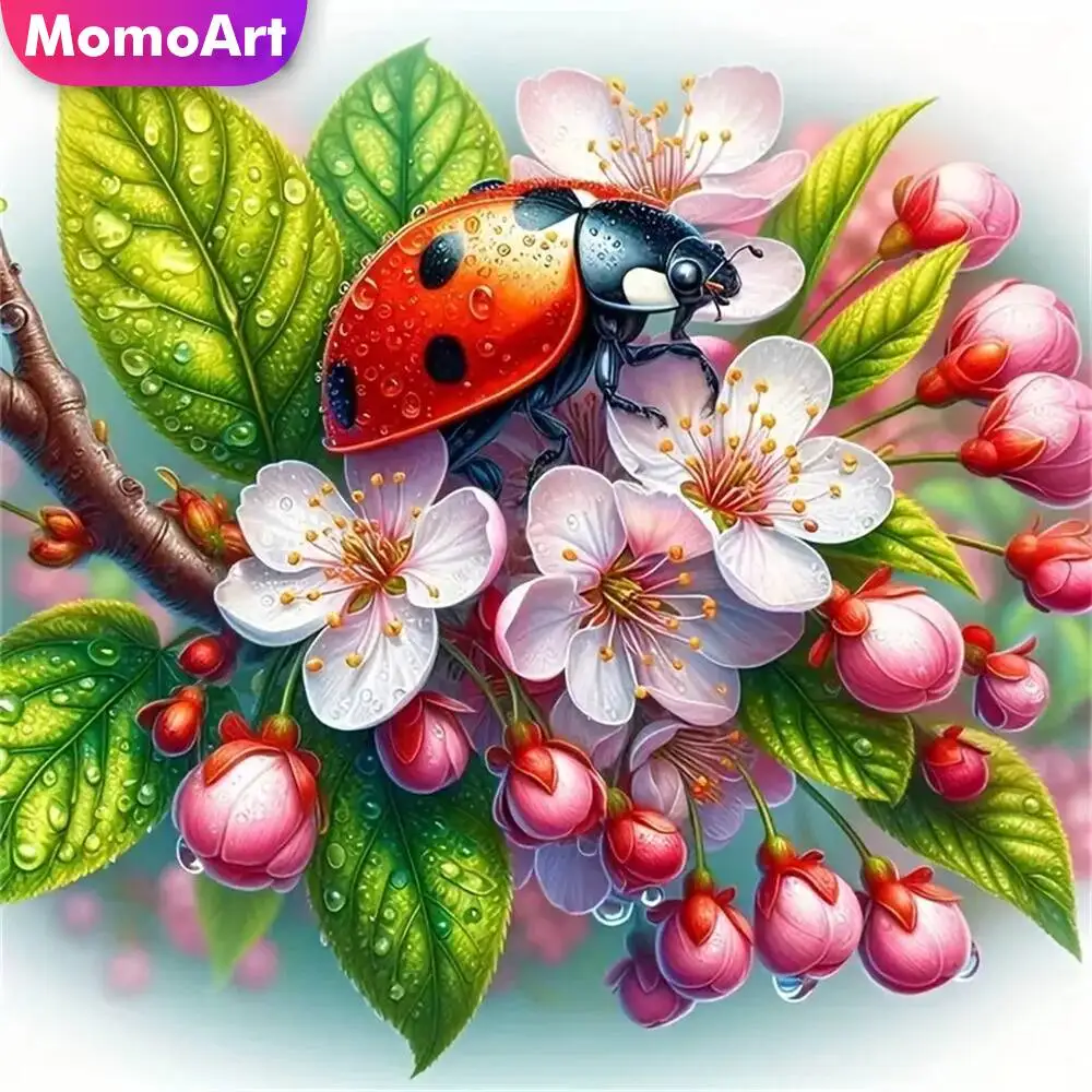 Momoart Bär Diamant Mosaik Tier voller Runde Diamant Malerei Mond Stickerei neue Ankunft handgemachte Hobby