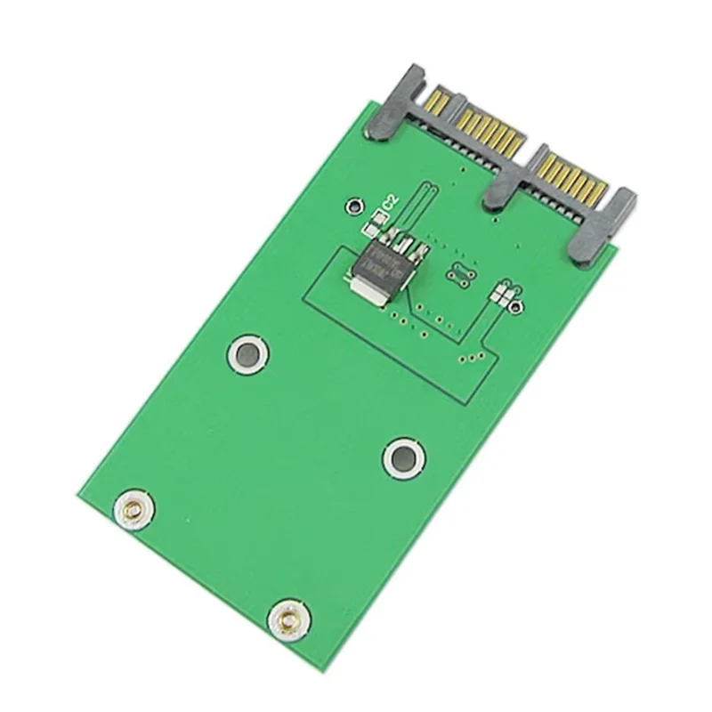 Mini PCI-E PCI Express PCIe mSATA SSD auf 1,8" Micro SATA 7+9 16-Pin-Adapter Add-on-Karten PCBA für SSD-Festplatte