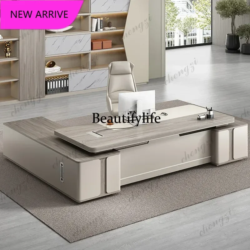 A68Modern Designer Chinese Office Desk Storage Unusual Unique High Quality Cabinet  Secretary Stand Up Schreibtisch Furniture