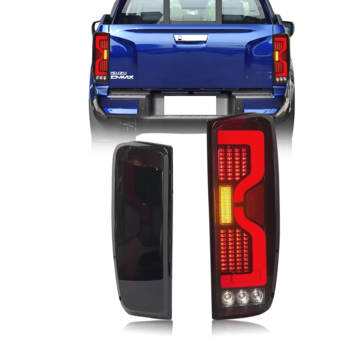 

Juncar is suitable for IZ Isuzu D-MAX 2021-2023 tail light assembly blackened and modified LED tail light manufacturer