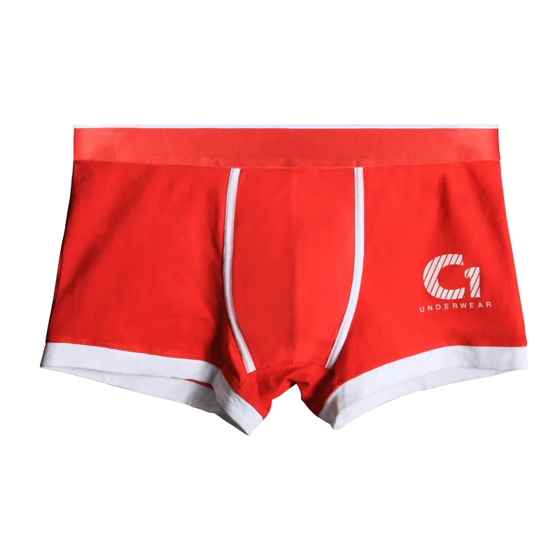 Ropa interior de algodón para hombre, boxers para hombre, deportes juveniles, transpirable, personalidad, sentido de la moda, pantalones cortos de verano para niños