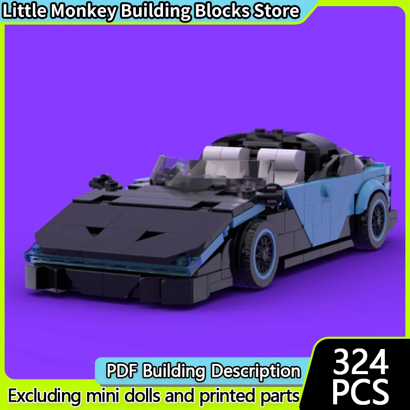 

Конструктор MOC: Модель гоночного автомобиля, классический подвесной транспорт, модульная технология, детский праздничный подарок, набор для сборки игрушек