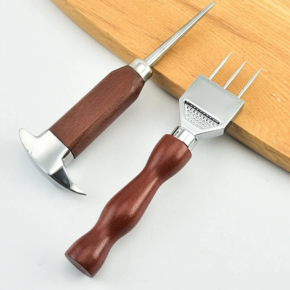 

Pick Stainless Steel Beech Wood Bartender Tool Portable Crusher for Bars Hotels Kitchen Bar Supplies Ice Breaker