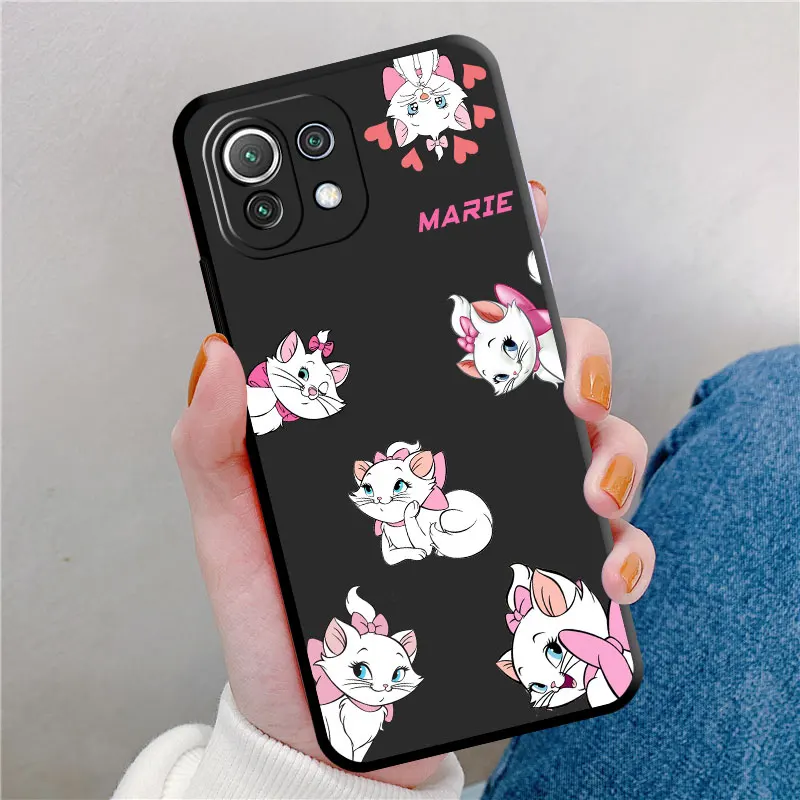 Case For Xiaomi Mi Poco X3 NFC 11 Lite 11T Pro X5 X4 M3 M4 F3 12 10T 9T F1 C40 C51 Soft Phone Cover Disney Stitch Mickey Marie image 3