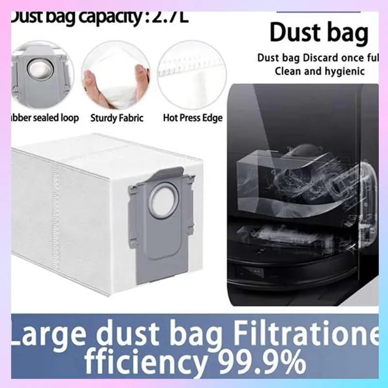 ABRG-สำหรับ Roborock Saros 10R/โรโบร็อค S9 Maxv Slim/G20S อัลตร้าชุดอุปกรณ์เสริมแปรงแผ่นกรองเฮปาซับผ้าถุงเก็บฝุ่นอะไหล่