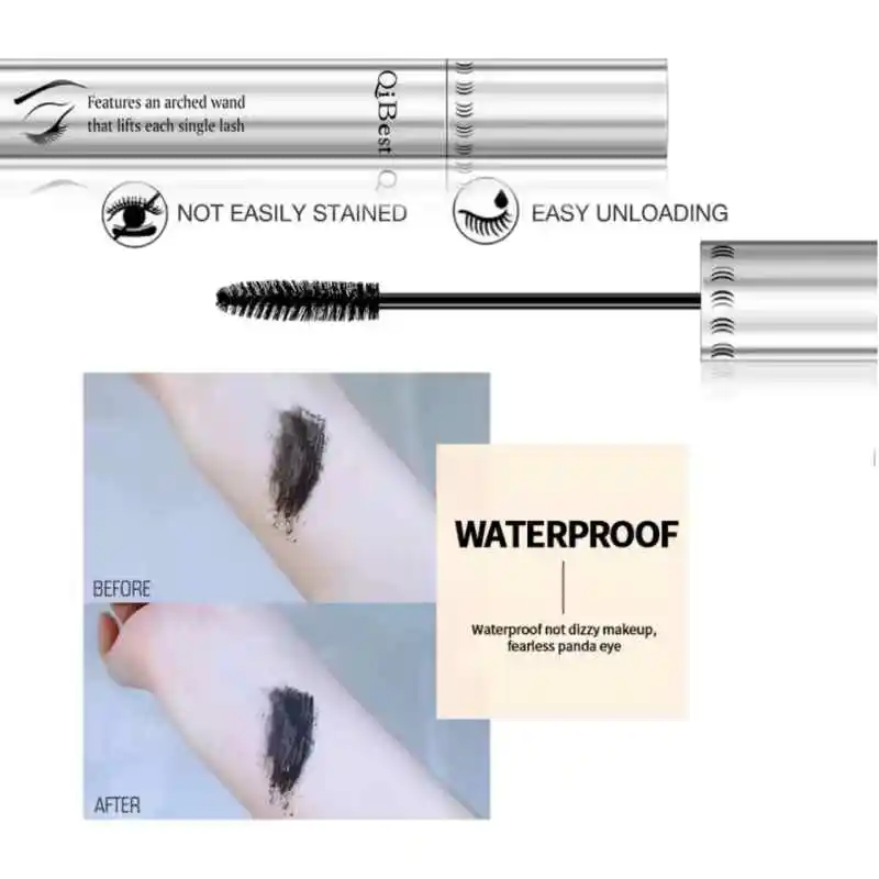 4D silk fiber mascara big eyes mascara lengthening curling waterproof no smudge