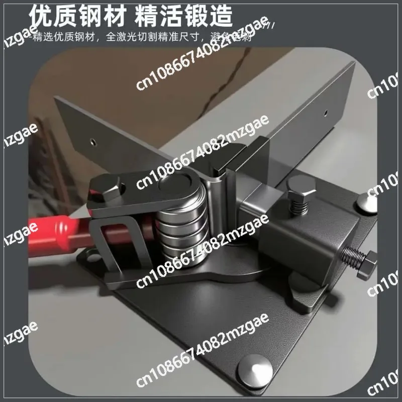 

Подходит для гибки листового металла 3x60 мм, алюминия, железа. Ручной листогибочный пресс.