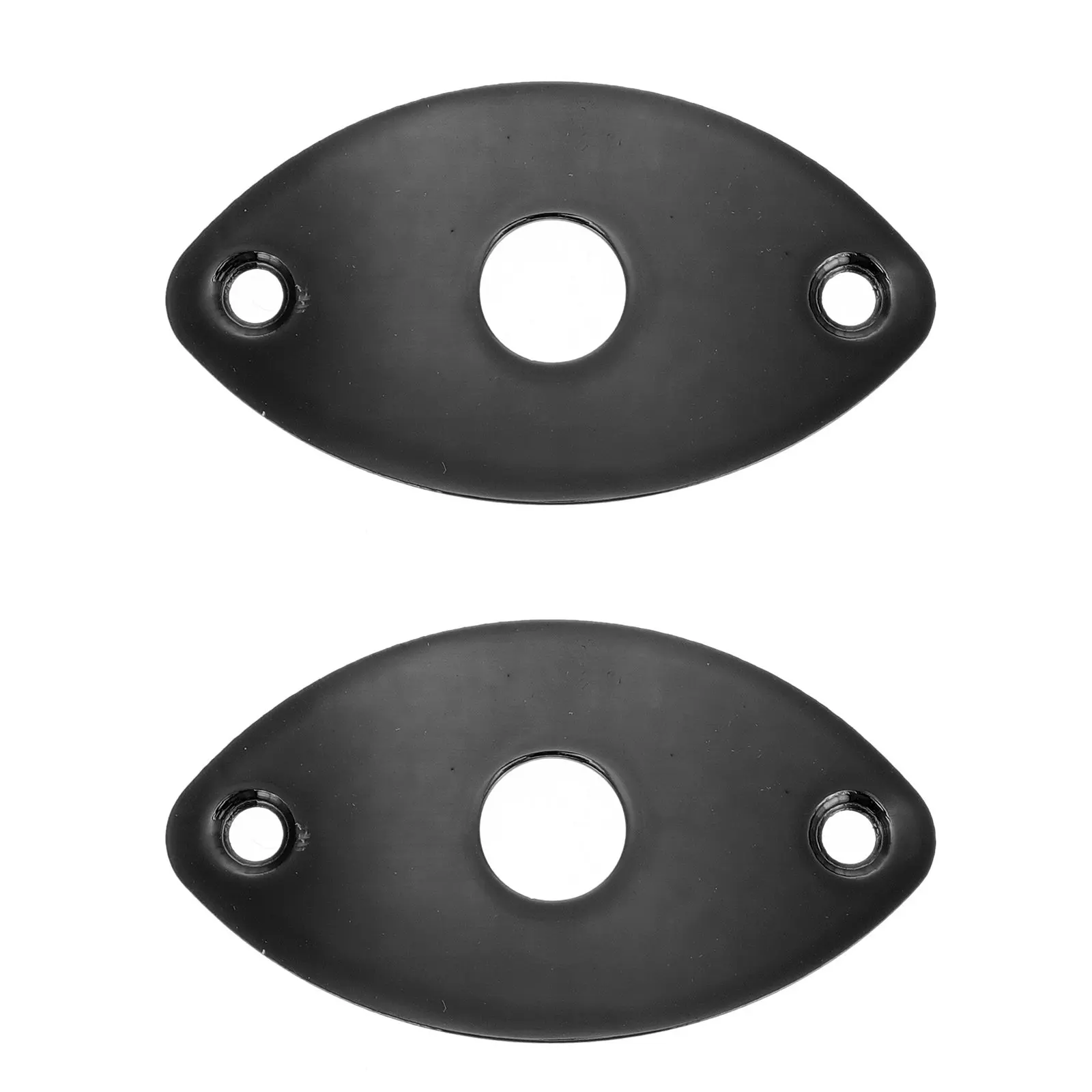 

2Pcs Guitar Output Jack Cover Metal Cat-Eye Shape Jackplate for Electric Guitar Bass Reliable Long-Lasting Jack Baffle Supplies