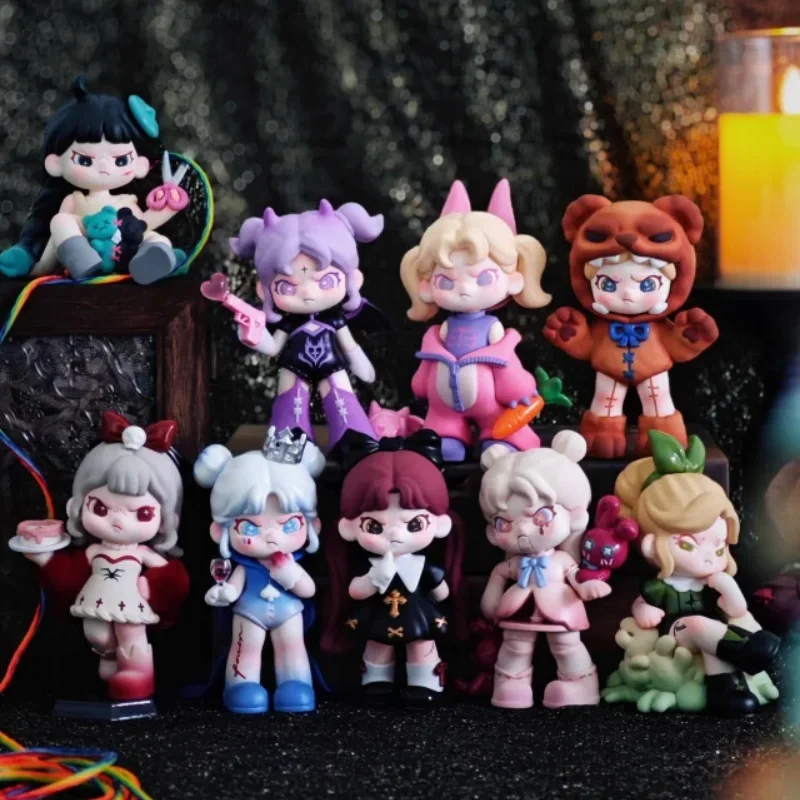 

Genuine Dora6 Ideal World Series Blind Box Cute Dolls Desktop Ornamen Surprise Guess Mystery Box Desktop Decora Toys Girls Gift