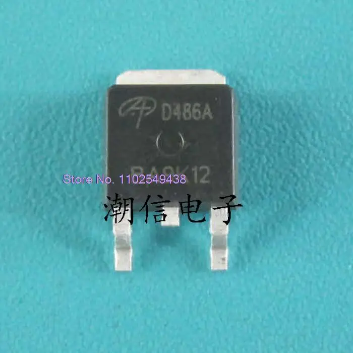 

20PCS/LOT D486A AOD486A MOS 50A 40V