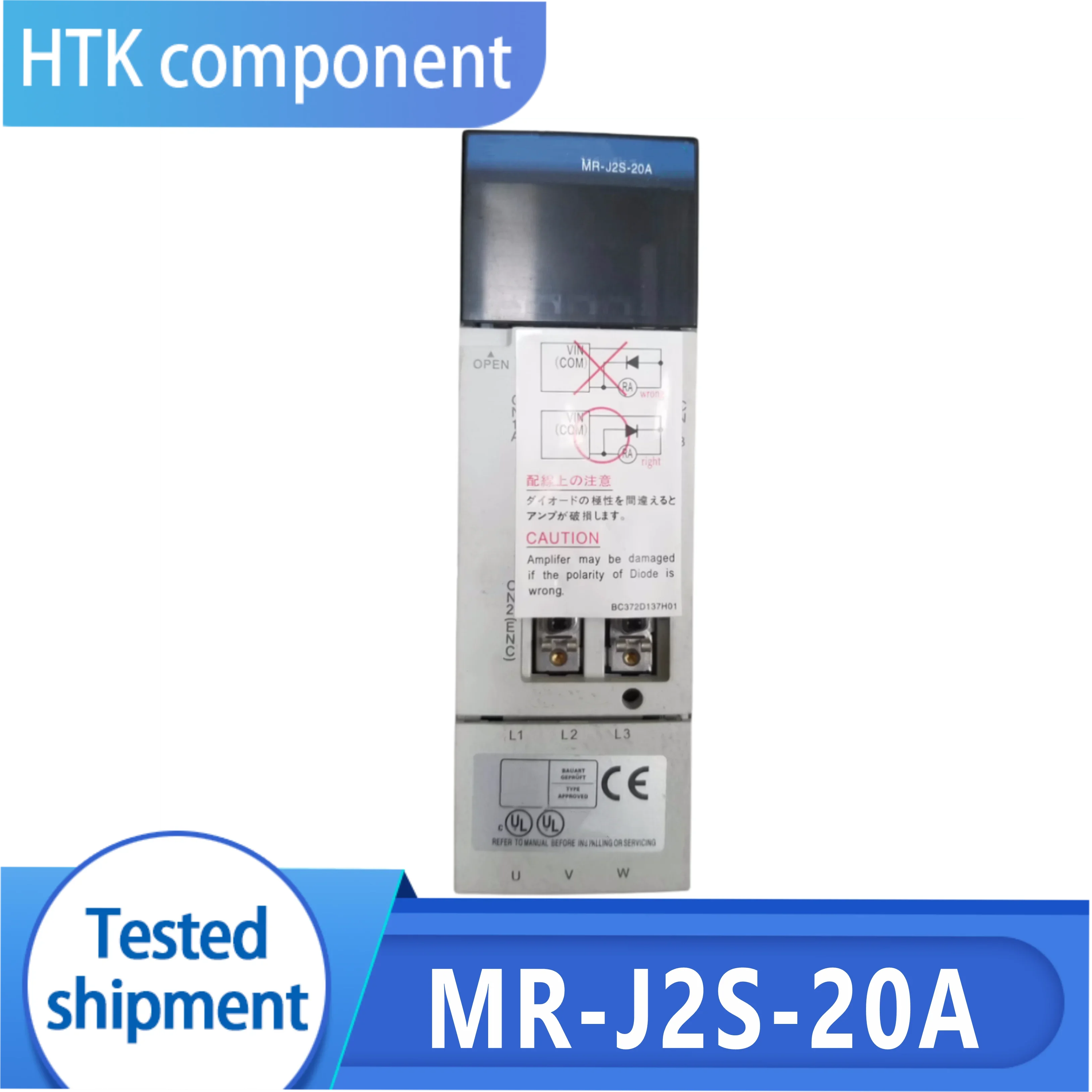 

Original new MR-J2S-20A Servo Driver