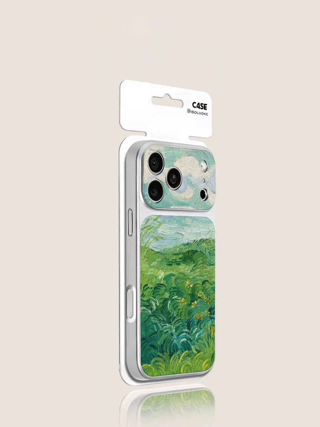 Grassland Large window Phone Case For iPhone 17 Pro Max Air 16 E 15 14 13 12 11 Pro Max 17E 8 7 Plus X or 17 Serieso TPU Cover