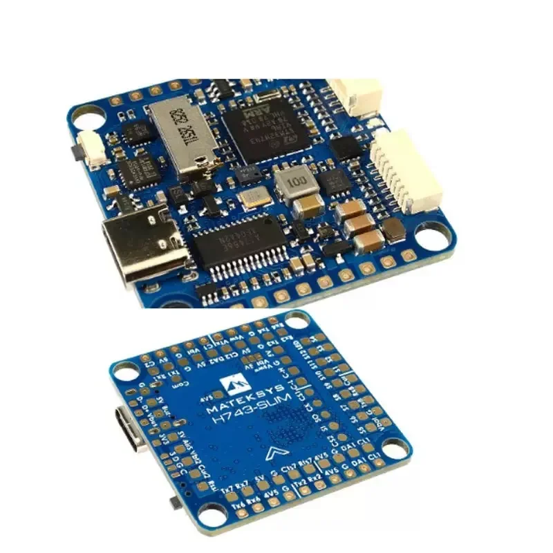Controlador de vôo MATEKSYS Matek H743-SLIM V3 integrado sem sensor de corrente para avião drone de corrida RC