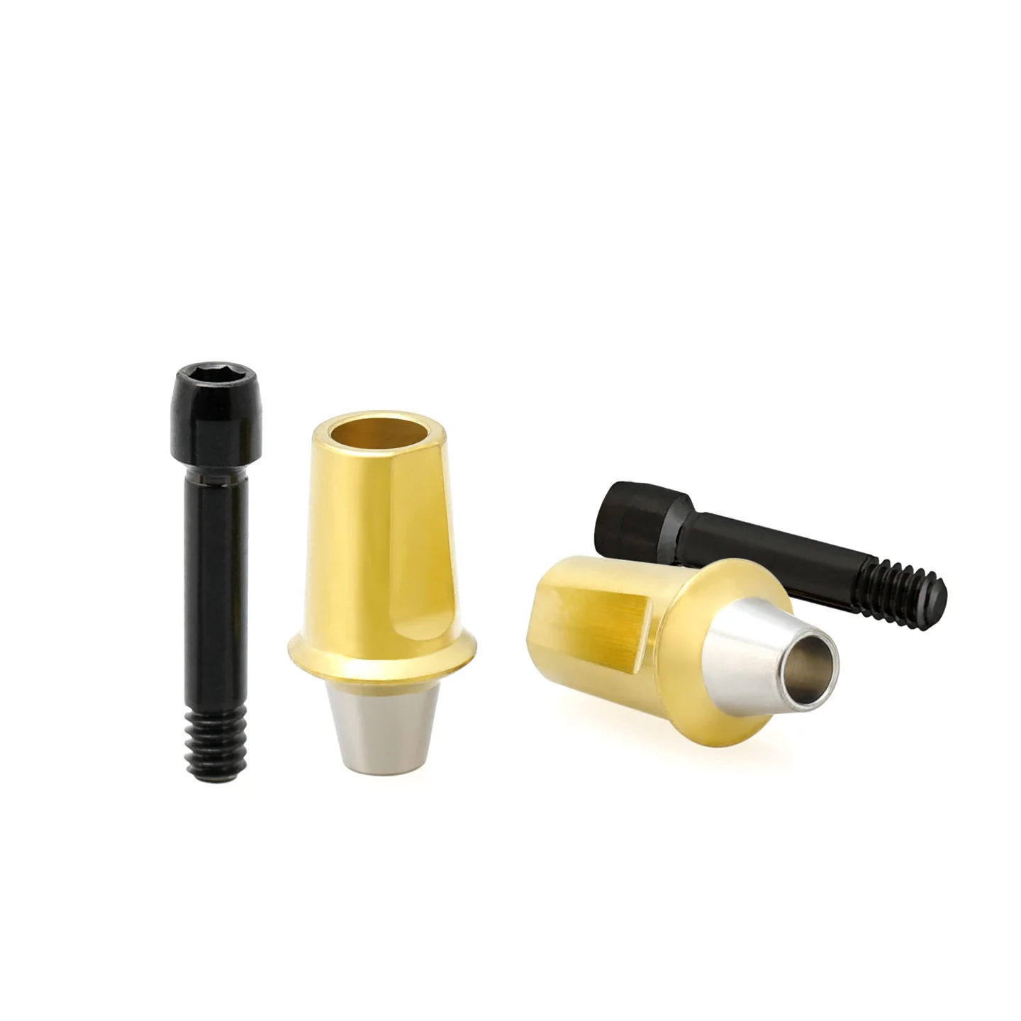 SmileRevive Componente protético de implante de transferência de titânio dental para restauração dentária R4.0-R7.0