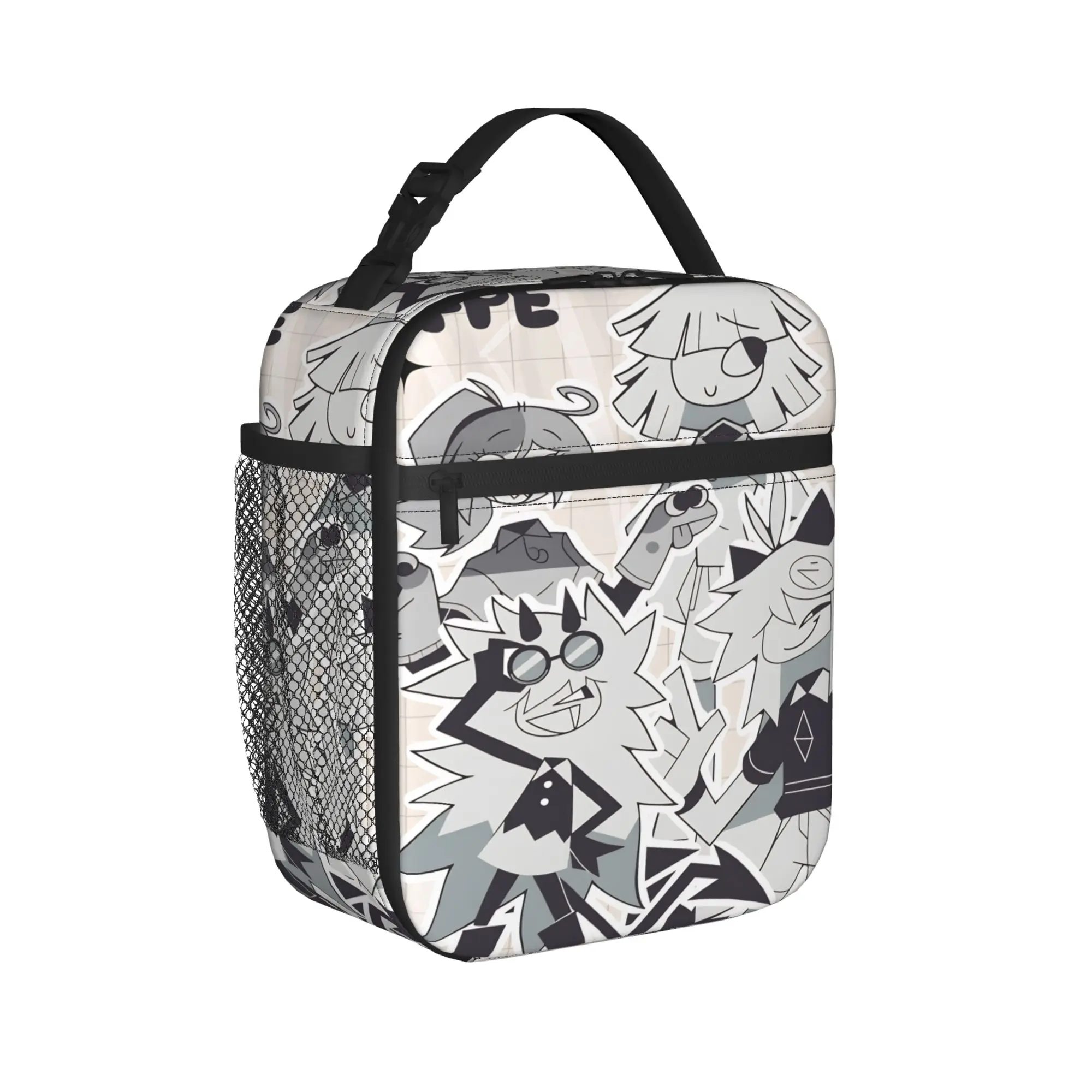 Fundamental Paper Education Lunch Bag  Cute Lunch Box School Convenient Thermal Lunch Bags For Child Oxford Graphic Cooler Bag