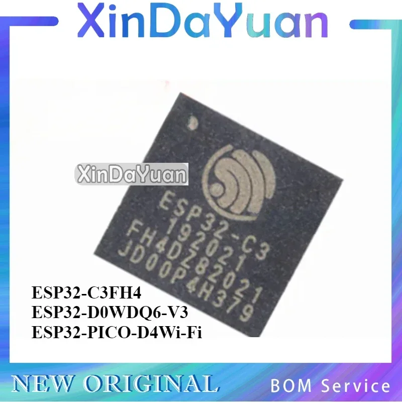 

5 шт. ESP32-C3FH4 ESP32-D0WDQ6-V3 ESP32-PICO-D4Wi-Fi QFN-32