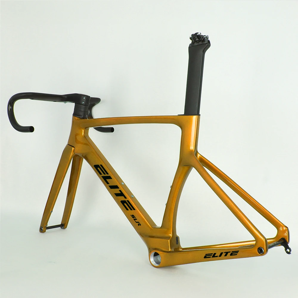 47/49/52/54/56/58 CM Volledig Verborgen Full Carbon Schijfrem R58 Racefiets Frameset Lichtgewicht Steekas BBT47 700*32C Fietsframe - afbeelding 2