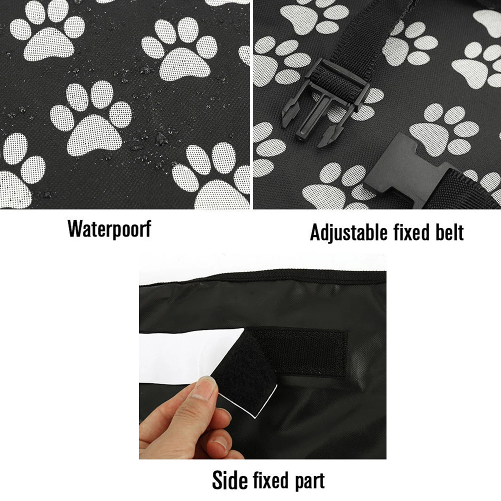 

Pet Car Seat Mat Waterproof Dog Boot Cushion Trunk Protector Adjustable Strap Backseat Cover for Cat Pet Travel Supplies
