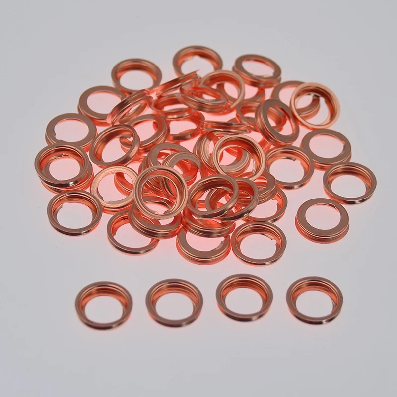 50Pcs Engine Oil Drain Plug Seal Washer Gasket Rings for Infiniti Nissan 1102601M02