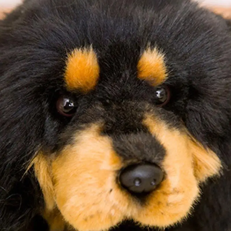 95AE手作りのチベットのマスティフのための人形詰め物を投げる枕のおもちゃの幼児睡眠