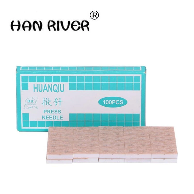 

100pcs/box High Quality Acupuncture Needles Disposable Acupuncture Press Needles For Ears Skin 0.25*1.3mm