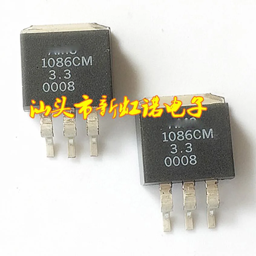 5 Teile/los Neue Original AMS1086CM-3,3 Inventar Integrierte schaltung Triode In Lager