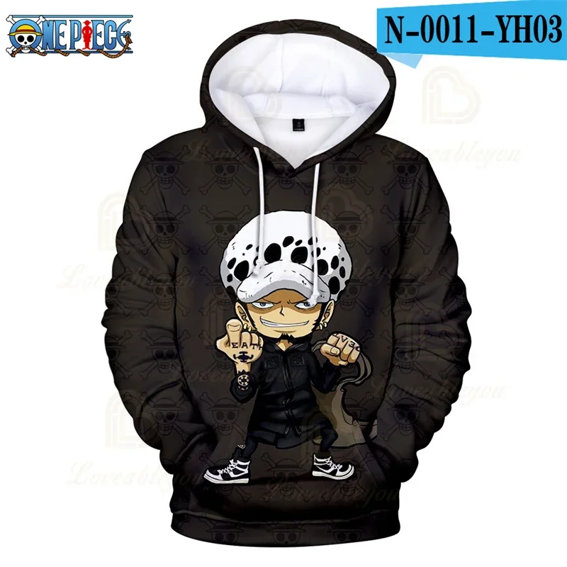 Roronoa Zoro Hoodie Sweatshirt One Piece Trafalgar Law Nami Men Outerwear Oversized Cosplay Thin Trafalgar Law Tops