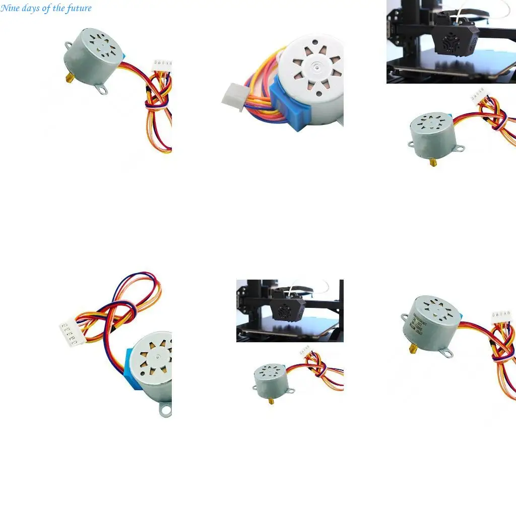 

5V 12V 5 Line 4 Phase Steppers Motor for DIY Projects and Printers E65A