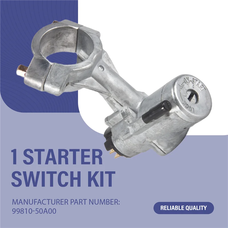 ABXN-5Pcs Ignition Starter Switch Kits With Key For Nissan For Patrol GQ Y60 1988-1998 Switch For Nissan Sentra B12 99810-50A00 - Image 6