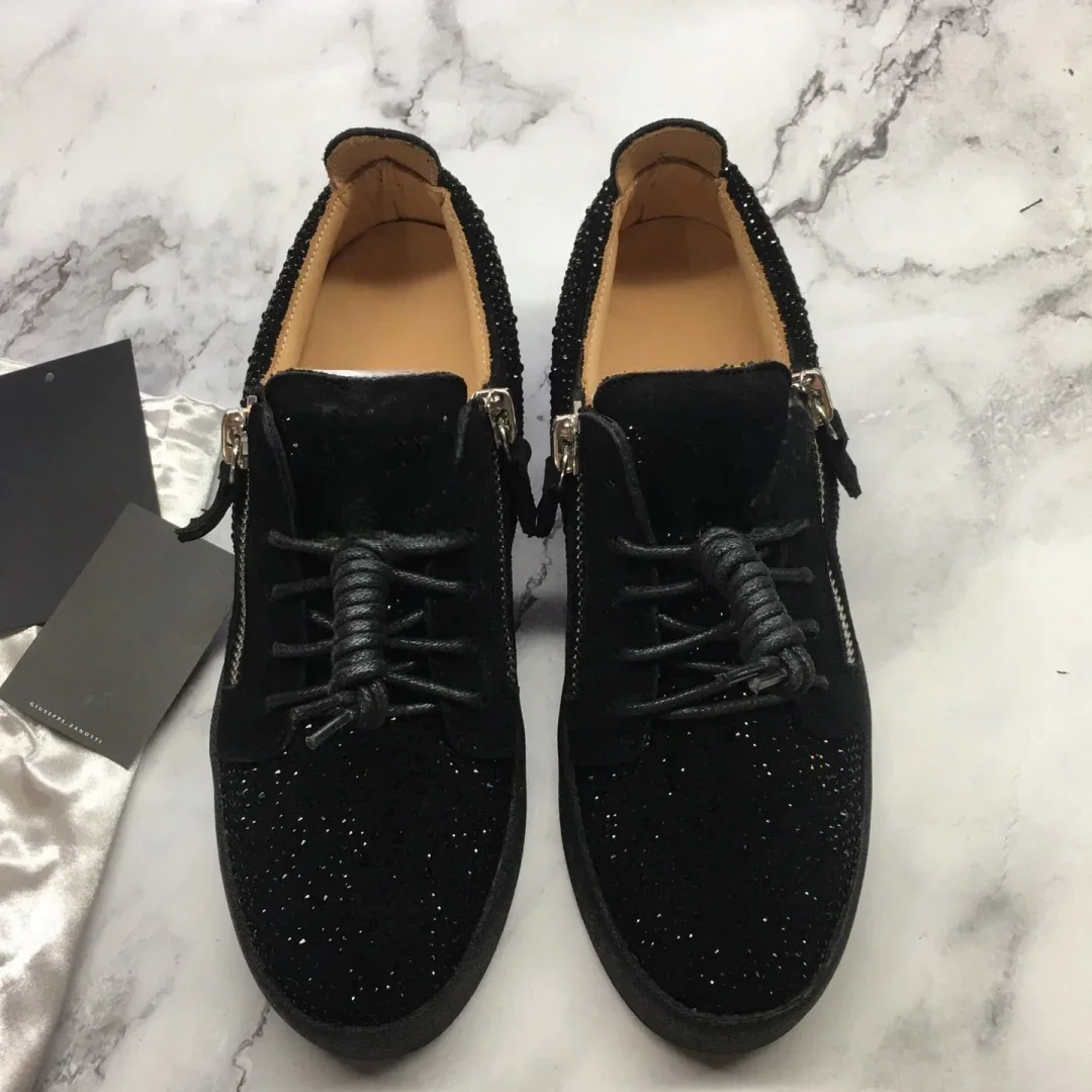 New Fashion Casual Sneakers for Men Brand Designer Women Tennis shoes Luxury Real Leather GZ Loafers Sports shoes 35-48 G0105