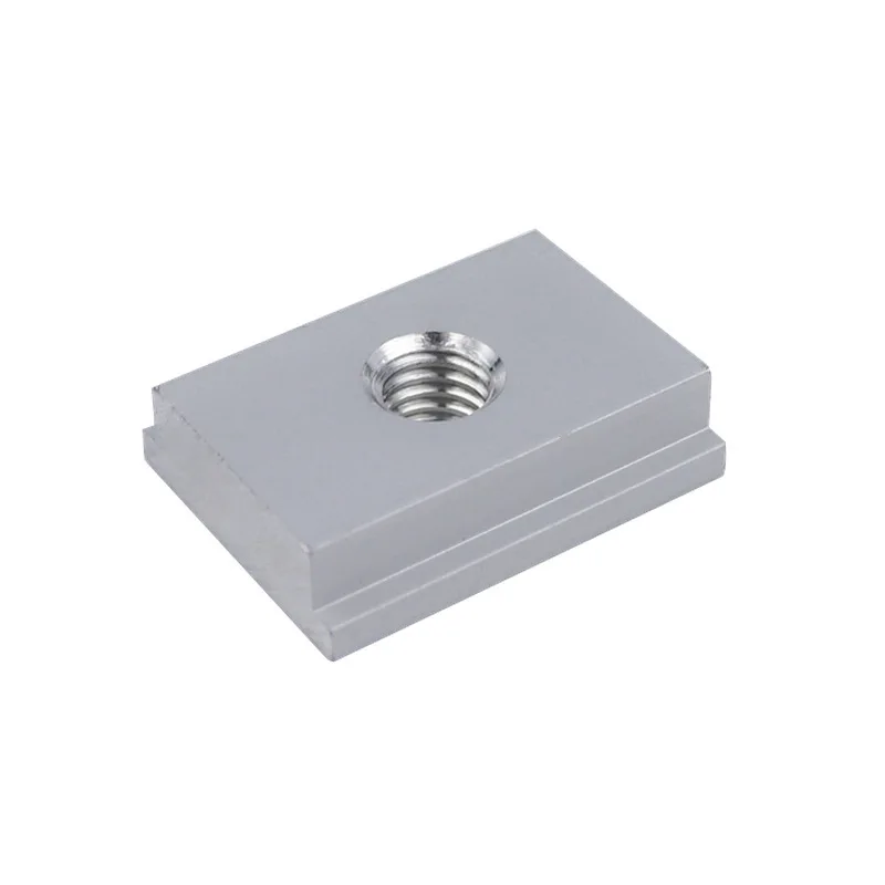 

Woodworking pressure plate pressing block M8 small slider T screw handle groove T slot woodworking tool