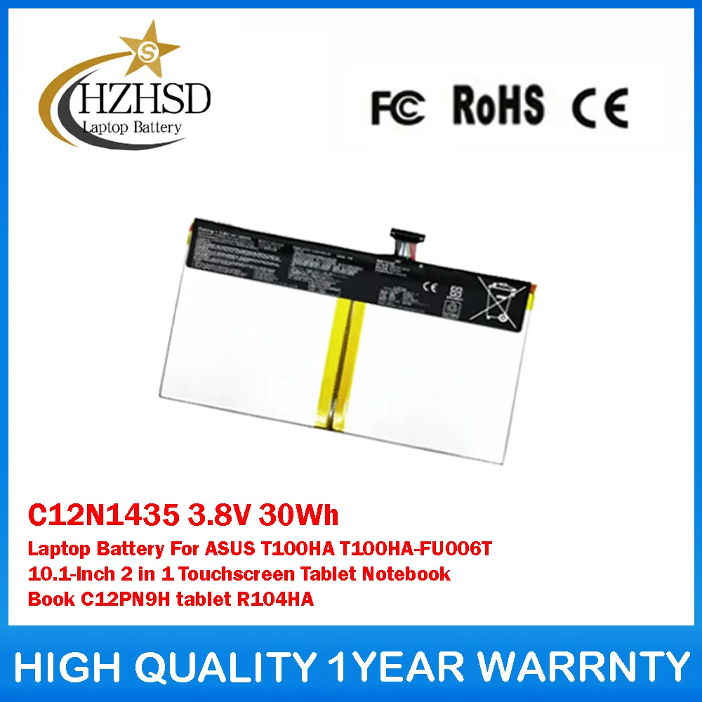 

C12N1435 3.8V 30Wh Laptop Battery For ASUS T100HA T100HA-FU006T 10.1-Inch 2 in 1 Touchscreen Tablet Notebook Book C12PN9H tablet