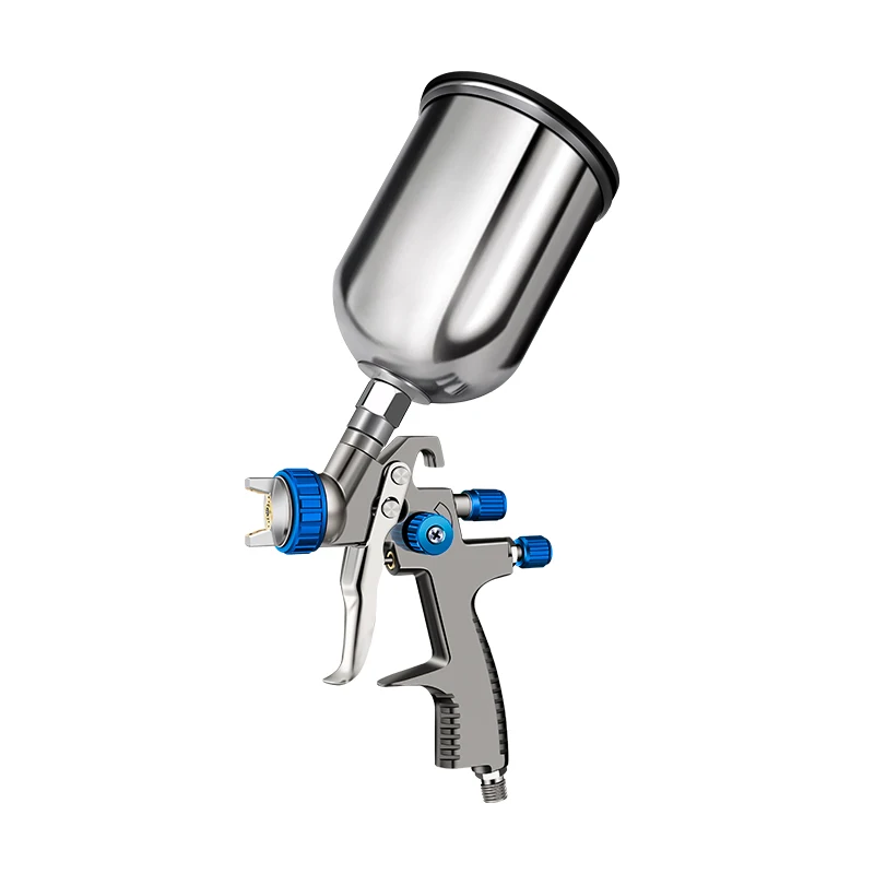 Hot SK-2011 Professional LVLP Spray Gun Efficient Painting Tool With Aluminum Pot