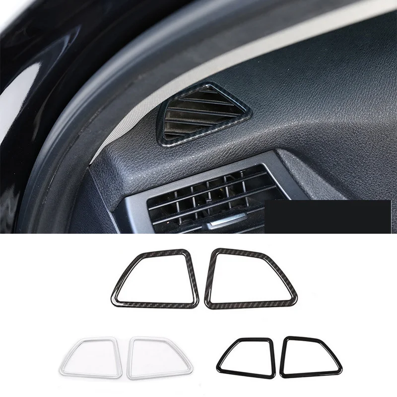 

For BMW X6 X5 E70 E71 07-13 Chrome ABS Center Upper Air Condition AC Vent Outlet Cover Trim Car Interior Accessories