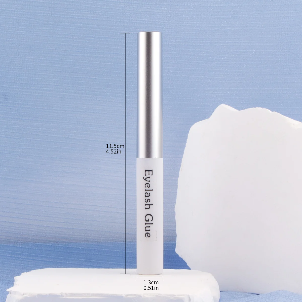 Enten van valse wimperlijm, niet-irriterend, echte, zelfopenende pasta, wegwerp, super plakkerig en duurzaam.