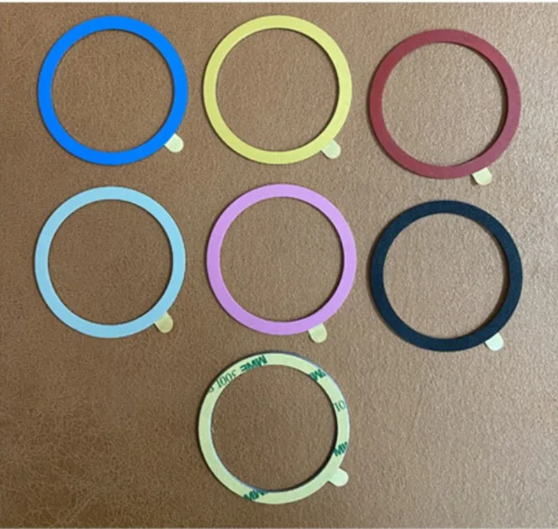 50pcs Metal Sticker Ring For Magsafe Magnet Wireless Charging For iphone/Samsung/XiaoMi Phone Magnetic Car Mount Plate