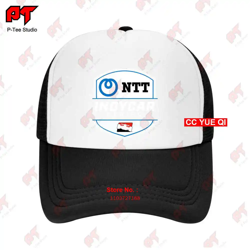 Ntt-gorras de béisbol de carreras con logotipo de Indycar, gorras de camión, Serie Indy 500, 0X2T