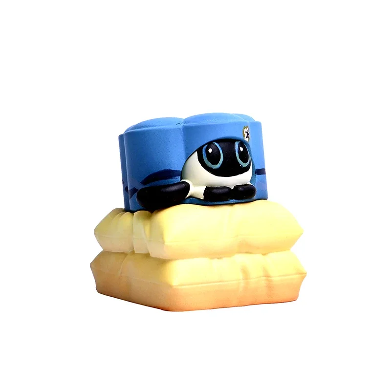 Anime Keycaps Collapsed Star Dome Railway Exotic Pets Collapsing Iron Cats Cat Cake Cute Resin Keycaps for Mechanical Keyboard