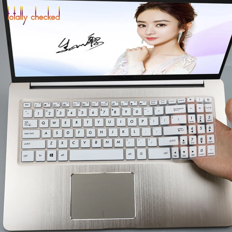 15.6 inch Laptop Keyboard Cover Skin Protector For Asus VivoBook Pro 15 N580G N580GD 15.6'' NX580VD YX570Z YX570ZD YX570UD 15