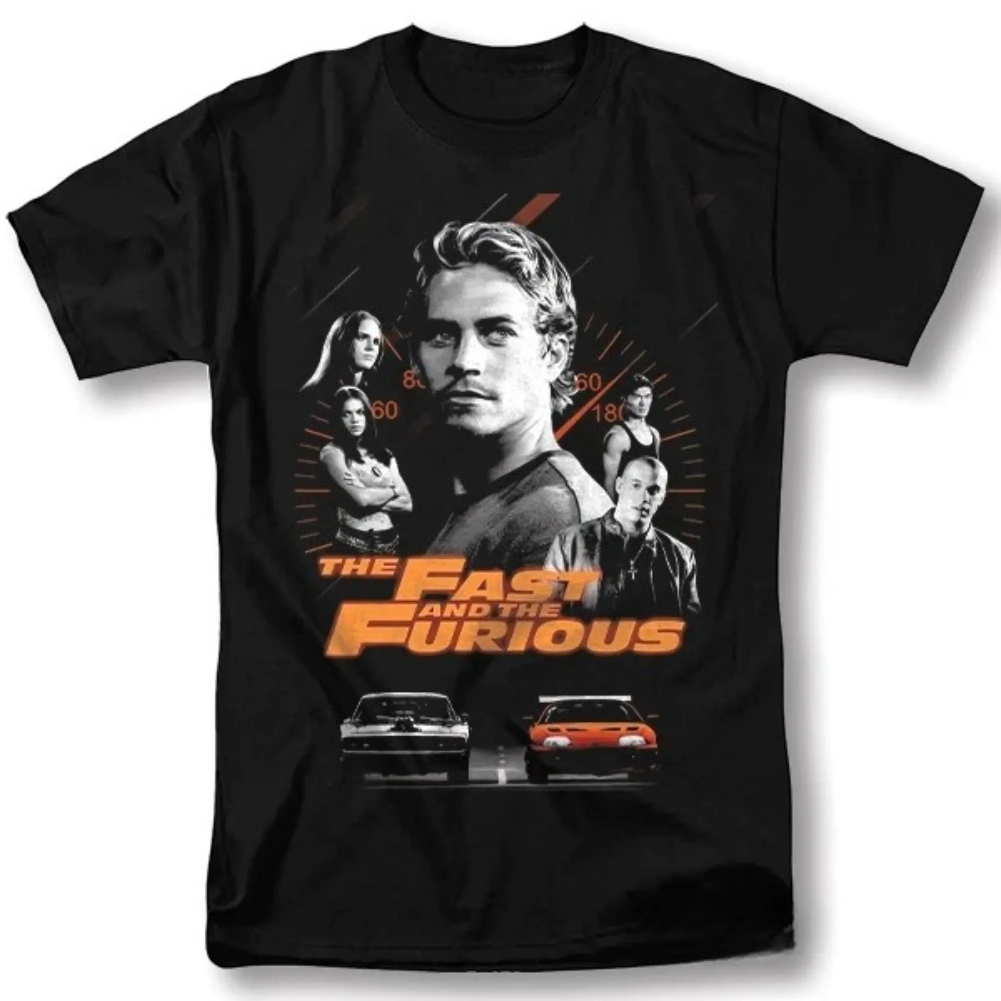 

Fast and Furious Shirt 90s Movie Poster Classic Vintage Graphic Design Men T-Shirt Prue Cotton Tees Streetwear Oversize Top