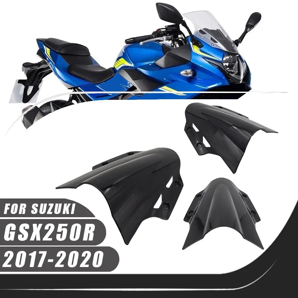 Ветрозащитные дефлекторы для лобового стекла мотоцикла Suzuki GSX250R GSX-250R 2017 2020 2019 2018